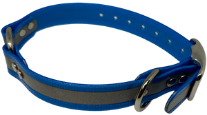 1" Wide 21" long Dayglo reflective collar