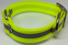 Load image into Gallery viewer, 1 1/2&quot; wide 21” long Dayglo reflective collar