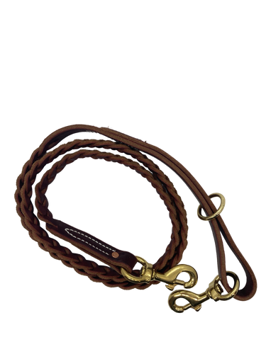 All Braided leather tree lead