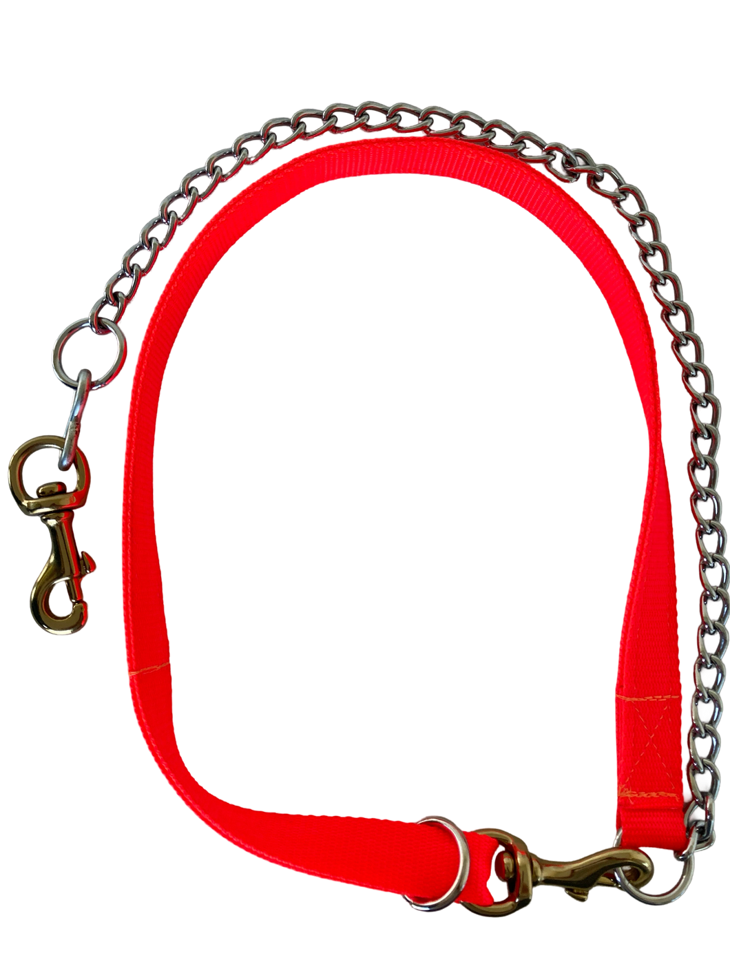 Nylon/Chain 1 dog Lead