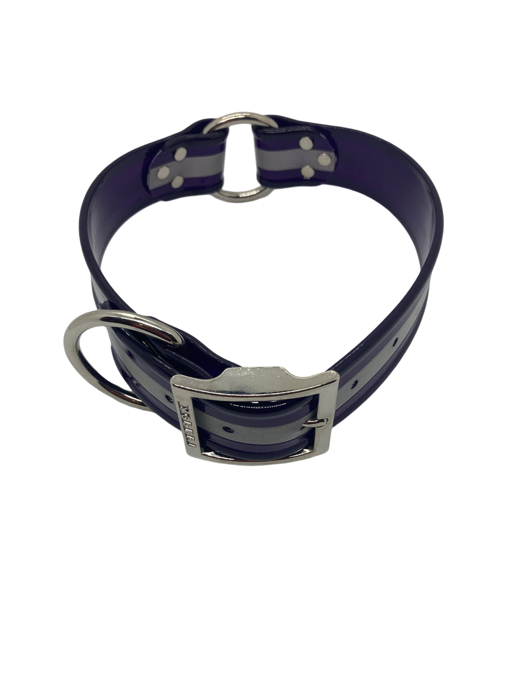 1 1/2”  wide 18” long  Dayglo reflective collar