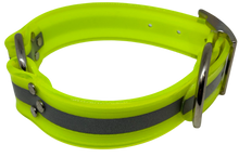 Load image into Gallery viewer, 1 1/2”  wide 18” long  Dayglo reflective collar