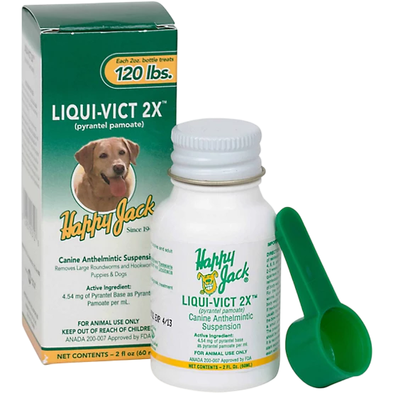 Happy Jack Liqui-Vict 2X Liquid Wormer